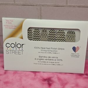 Color Street Keep Calm And Chevron Nail Strips